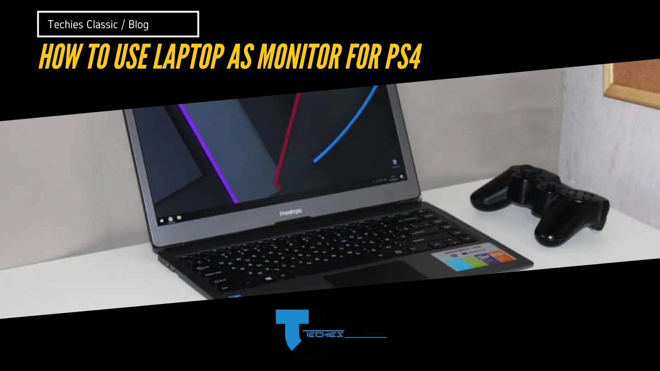 How to use laptop as monitor for ps4