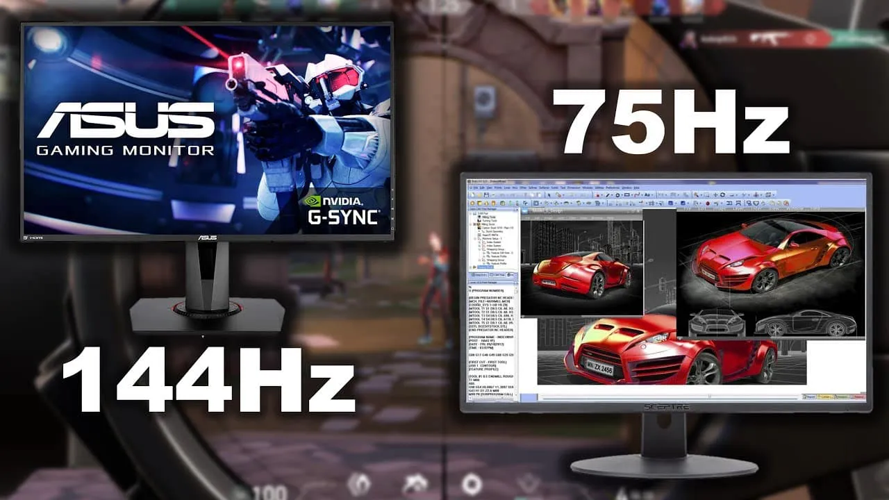 75hz vs 144hz. What's best for Gaming in 2023?