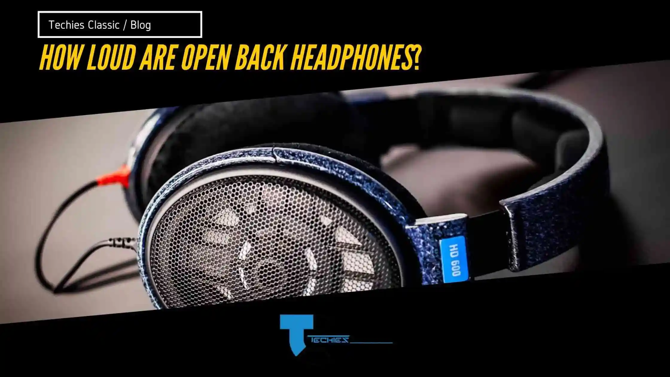 How loud are open back headphones?