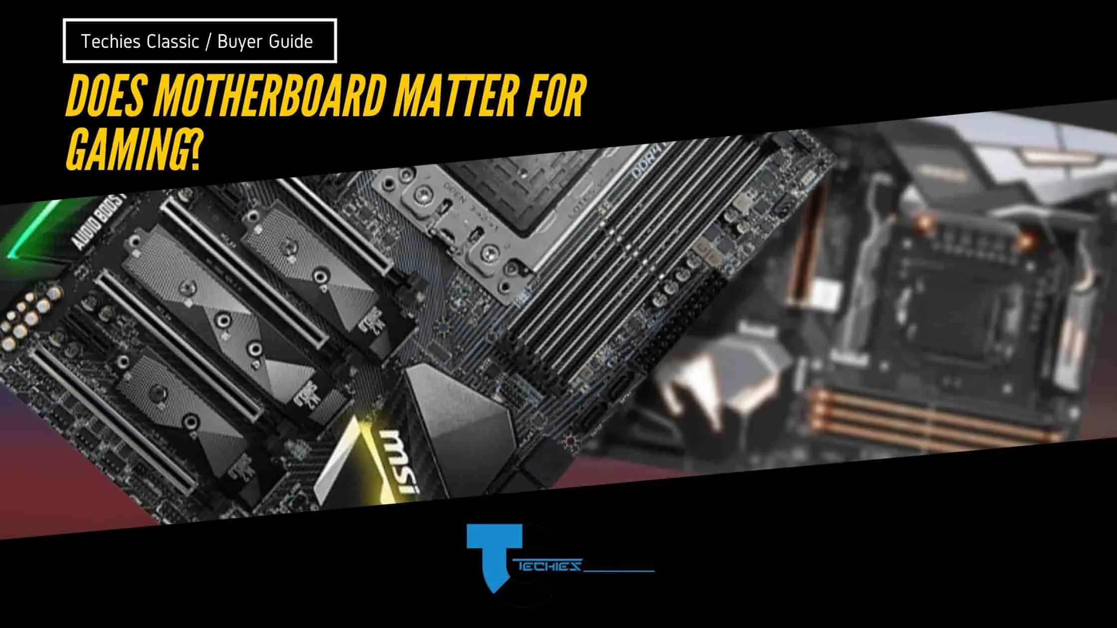 Does motherboard matter for gaming in 2023?