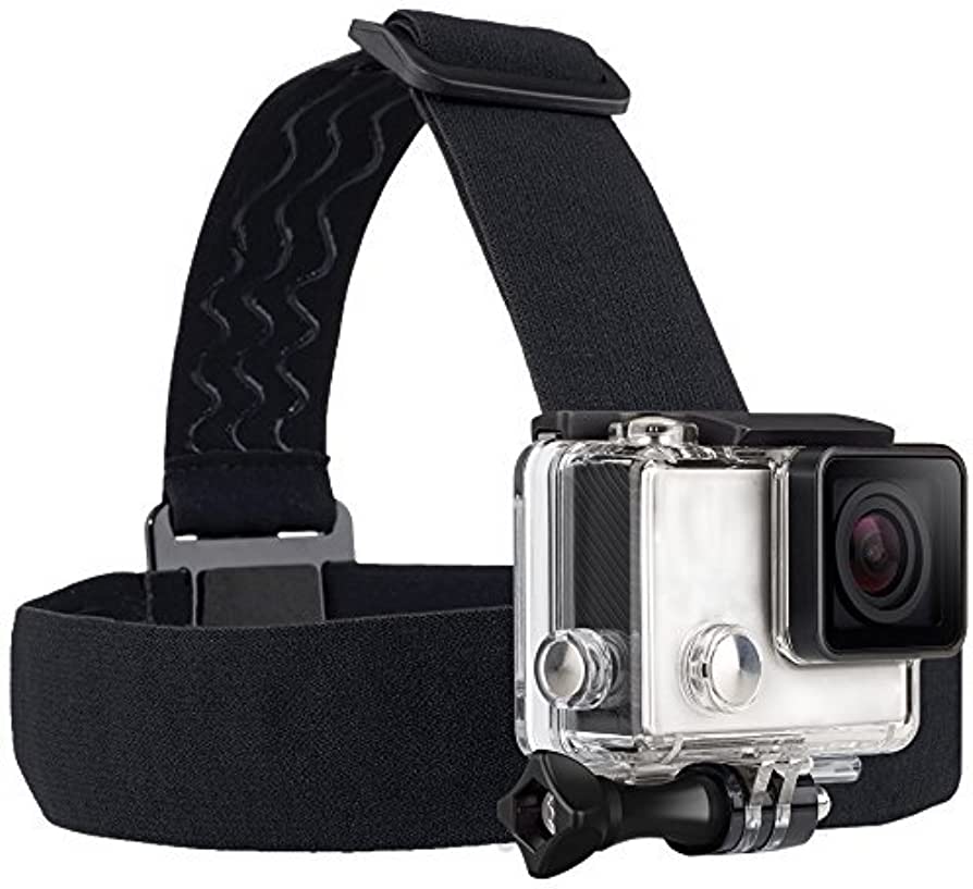 TEKCAM Action Camera Head Mount Strap Wearing Head Belt